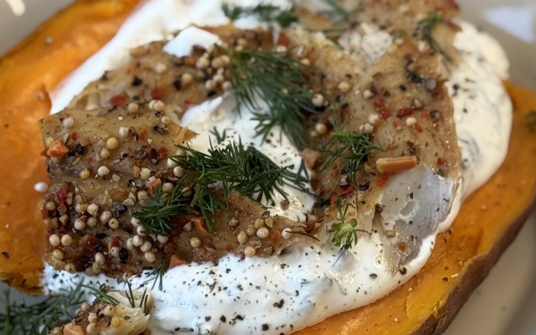 Süßkartoffel & Makrele